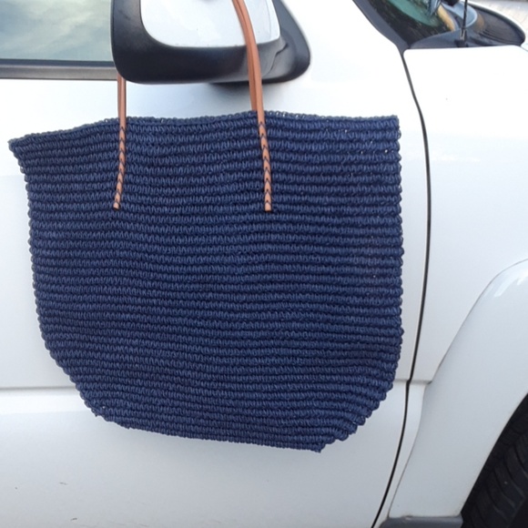 Merona blue tote Nwt - Picture 1 of 4